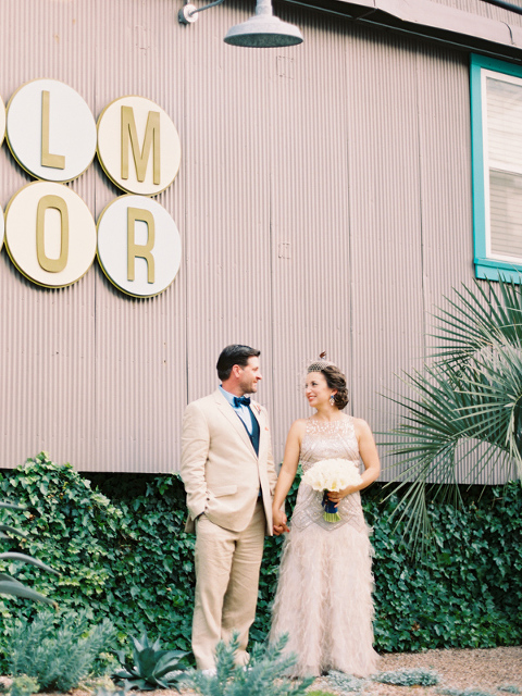 Palm Door On Sabine Wedding Austin Texas Film Photographer