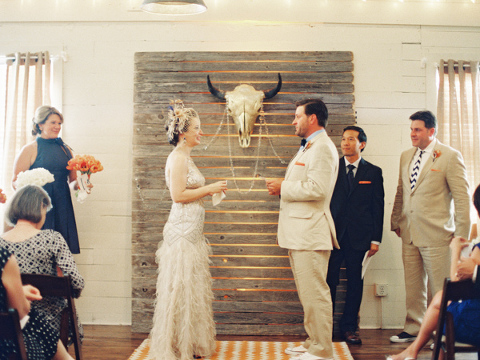 Palm Door On Sabine Wedding Austin Texas Film Photographer